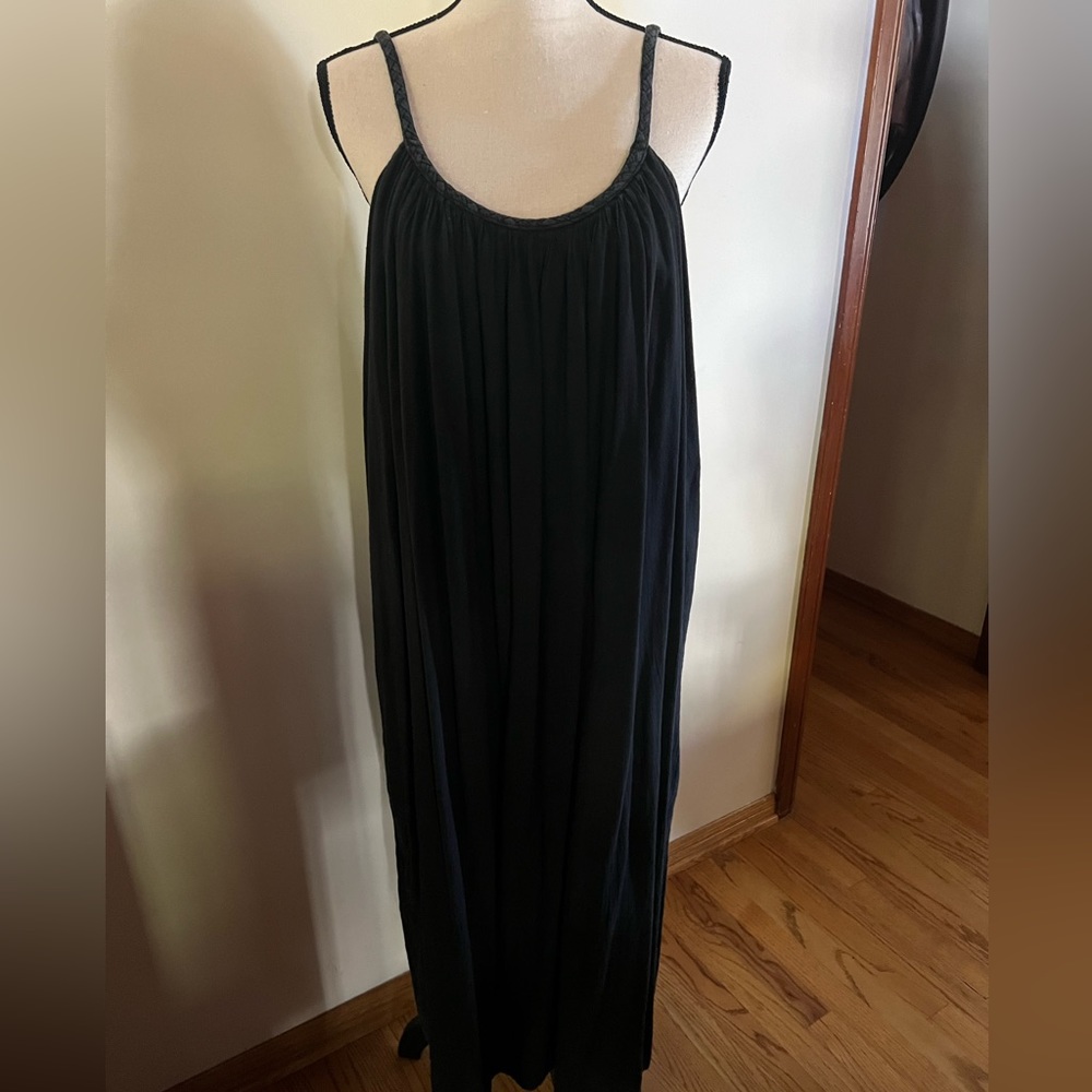 Lovely black with braided strap dress